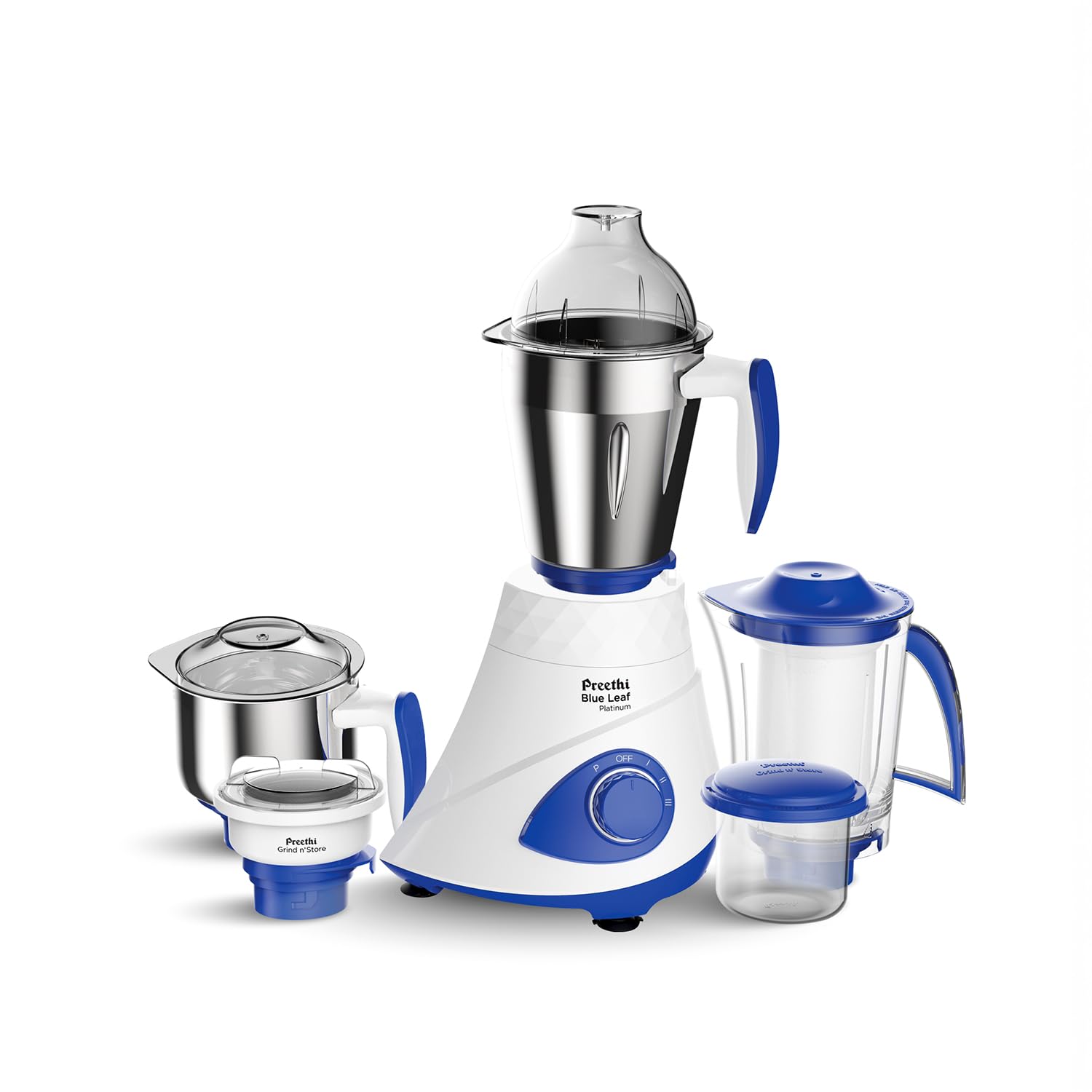 Preethi Blue Leaf Platinum mixer grinder — model reference, not the used item