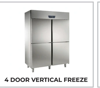 4-Door Vertical Fridge